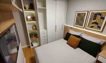 Imagem 7: APTO COM 2 DORMS/C OPÇÃO DE SACADA /C OPÇAO DE VAGA / PISO NOS DORMS/ EM FRENTE ESTAÇÃO