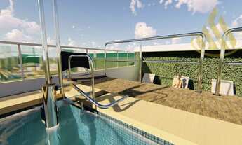 Imagem 3: Apartamento para venda tem 59 metros quadrados com 2 quartos em Marapé - Santos - SP