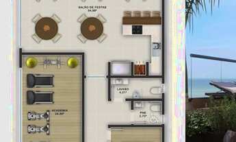 Imagem 6: Apartamento para venda possui 79 metros quadrados com 2 quartos em Centro - Balneário Piça