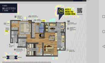 Imagem 3: Apartamento - Maranata Parque Industrial - 70 m² - 3 Dorm 1 suite 2 vgs