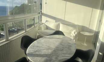 Imagem 5: Apartamento p/ aluguel, 50 m2, 1 suíte, varanda com vista linda p/ o mar na Barra - Salv
