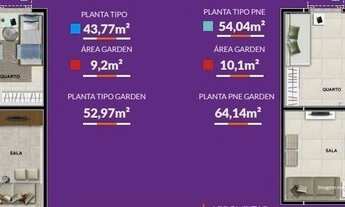 Imagem 3: Excelente investimento apto 2 quartos Jardim Unique. Ótimo negócio