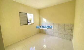 Imagem 2: Casa com 1 dormitório para alugar, 45 m² por R$ 1.036,00/mês - Nova Gerti - São Caetano do