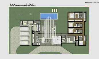 Imagem 7: Casa de 734 m² c/ 5 Suítes em Condomínio Chácara Flora