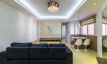 Imagem 4: Apartamento Mobiliado com 2 dormitórios para alugar, 53 m² por R$ 2.643/mês - Hauer - Curi