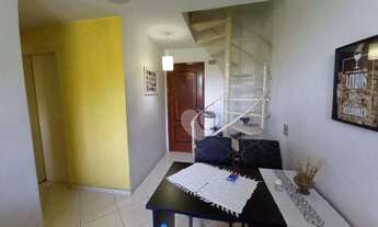 Imagem 2: Apartamento Duplex com 2 dormitórios à venda, 64 m² por R$ 200.000,00 - Praça Seca - Rio d