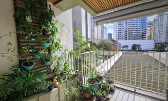 Imagem 4: Área externa com churrasqueira! Apartamento com 3 quartos em Centro - Juiz de Fora - MG