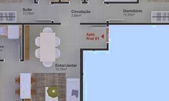 Imagem 7: Edifício The Garden no Balneário Paese