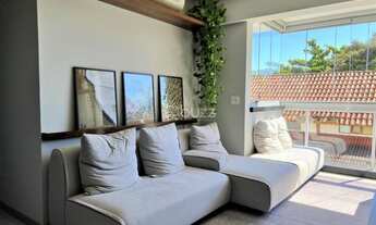 Imagem 5: Impecável apartamento de 2 suítes mobiliado pronto para morar rua tranquila e com trilha p