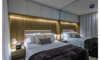 Imagem 3: Apartamento 2 dormitórios com vaga e varanda gourmet com vaga em condomínio club 43 mt