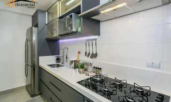 Imagem 6: Apartamento com 2 dormitórios para alugar, 54 m² por R$ 3.013,00/mês - Santa Quitéria - Cu