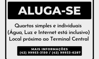 Imagem: Aluga-se quartos individuais