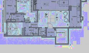 Imagem 2: Pinheiros! BONITO APTO NOVO COM 104m2 PRONTO PARA MORAR JÁ A PARTIR DE MEADOS DE ABRIL/202