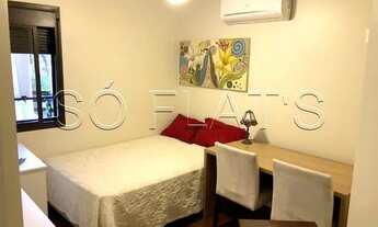 Imagem 5: Flat em Moema totalmente reformado e alto padrão com 120m², boa localização próx da Av Ib