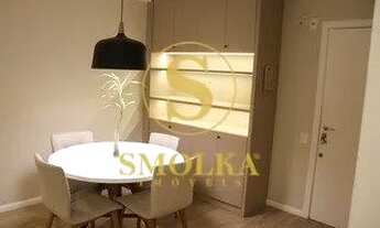 Imagem 3: Apartamento mobiliado para locação com 3 dormitórios, sendo 1 suíte e 2 vagas de garagem