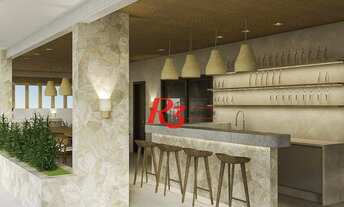 Imagem 5: Apartamento com 3 dormitórios à venda, 89 m² por R$ 1.020.000,00 - Marapé - Santos/SP