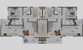 Imagem 2: JD827 - Apartamentos a 100 metros da praia no Tabuleiro, Barra Velha/SC