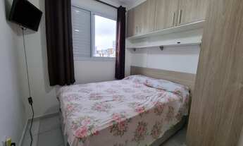 Imagem 4: Apartamento um dormitório, revertido em dois Canto do Forte - Praia Grande - SP