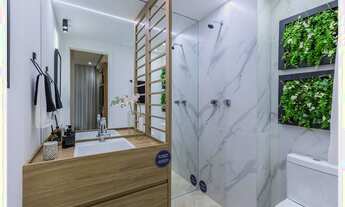 Imagem 4: Apartamento 2 dormitórios com vaga e varanda gourmet com vaga em condomínio club 43 mt