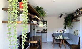 Imagem 4: Impecável apartamento de 2 suítes mobiliado pronto para morar rua tranquila e com trilha p