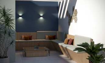 Imagem: Apartamento com sacada e vaga de garagem