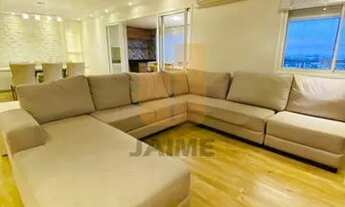 Imagem 3: Apartamento com 3 dormitórios sendo 1 suíte e 2 vagas, 160 m2 mobiliado, ótima localização