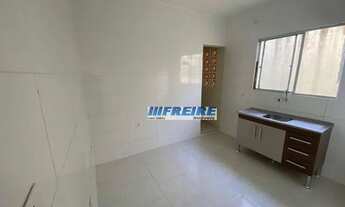 Imagem 3: Casa com 1 dormitório para alugar, 45 m² por R$ 1.036,00/mês - Nova Gerti - São Caetano do