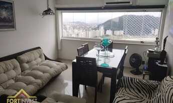 Imagem 2: Apartamento com 2 dormitórios à venda, 76 m² por R$ 580.000,00 - Ilha Porchat - São Vicent