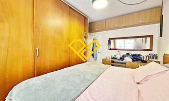 Imagem 7: 2 quartos + dependência revertida para o terceiro dormitório em Santos