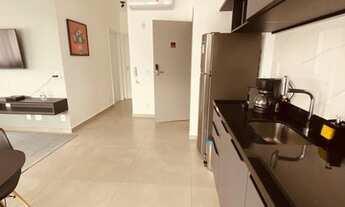 Imagem 6: ALUGAMOS lindo apartamento novo, andar alto, 02 suites, mobiliado, 1 vaga, 64m2.Pinheiros