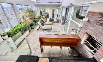 Imagem 2: Cobertura a venda com 4 suítes, 4 vagas com lazer clube em Moema, á 200m da estação Moema