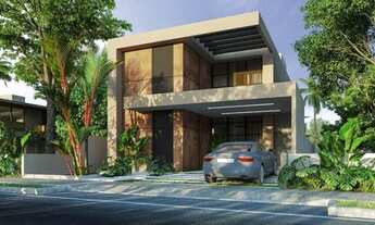 Imagem: Casa nova, com 4 quartos, à venda no condomínio