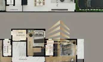 Imagem 2: Sobrado com 3 dormitórios 3 suites à venda, 150 m² por R$ 850.000 - Jardim Santa Clara - G