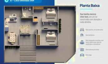 Imagem 5: Casa com 2 dormitórios à venda no bairro Meia Praia - Navegantes/SC