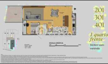 Imagem 3: Botafogo Apartamento com 1 dormitório