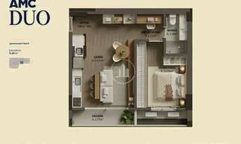 Imagem 2: Apartamento 2 Quartos com 2 Suítes e 86m² - Campinas
