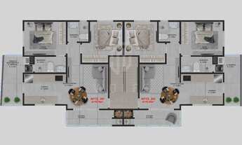 Imagem 3: JD827 - Apartamentos a 100 metros da praia no Tabuleiro, Barra Velha/SC