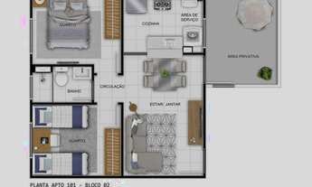 Imagem 4: Condomínio de apartamentos na Zona Leste de Teresina com tudo o que você precisa