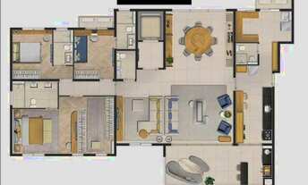 Imagem 7: Apartamento para Venda em Jundiaí, Jardim Santa Teresa, 4 dormitórios, 4 suítes, 5 banheir