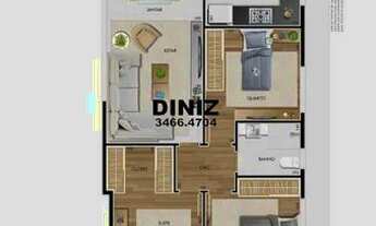 Imagem 2: Belo Horizonte - Apartamento Padrão - Fernão Dias