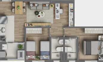 Imagem 5: 2 DORM - SUITE - VARANDA - 58 M - USE O FGTS PARA O PRIMEIRO IMOVEL - PARCELAS EM ATÉ 180