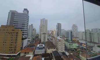 Imagem 4: SACADA NA SALA COM VISTA PARA O MAR!!! à 2 quadras da Praia, 3 dormitórios, lazer completo