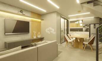 Imagem: Casa em construção com 03 quartos e 01