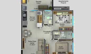 Imagem 5: Apartamentos disponíveis para venda no bairro Santa Mônica em Uberlândia-MG