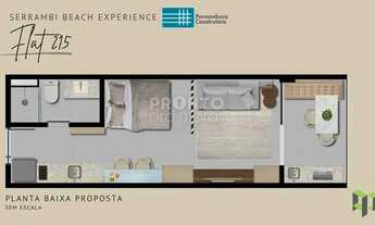 Imagem 2: Apartamento Serrambi Experience Beach Exclusive, unidade não informado 314, Ponta de Serra