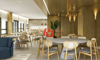 Imagem 4: Apartamento com 3 dormitórios à venda, 89 m² por R$ 1.020.000,00 - Marapé - Santos/SP