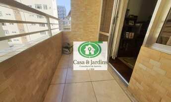 Imagem 2: Gonzaga - Amplo apto 110 m2 área útil - 2 dormitórios (suíte) + Dep. Empregada - Santos