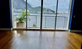 Imagem 3: No canteiro do Piraquê com vista total para Lagoa