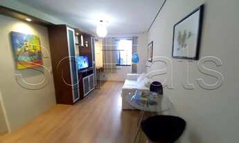 Imagem 2: Flat em Moema com 2 dorms para locação, prox a Av Ibirapuera, Metrô Moema, fácil acesso ao