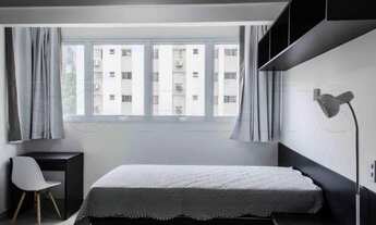 Imagem 2: Residencial para locação no Atrium Augusta, contendo 24m², 1 dormitório e 1 vaga de garage